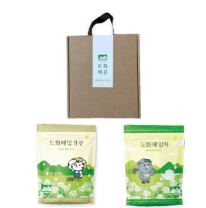 도화메밀가루&메밀차 세트
